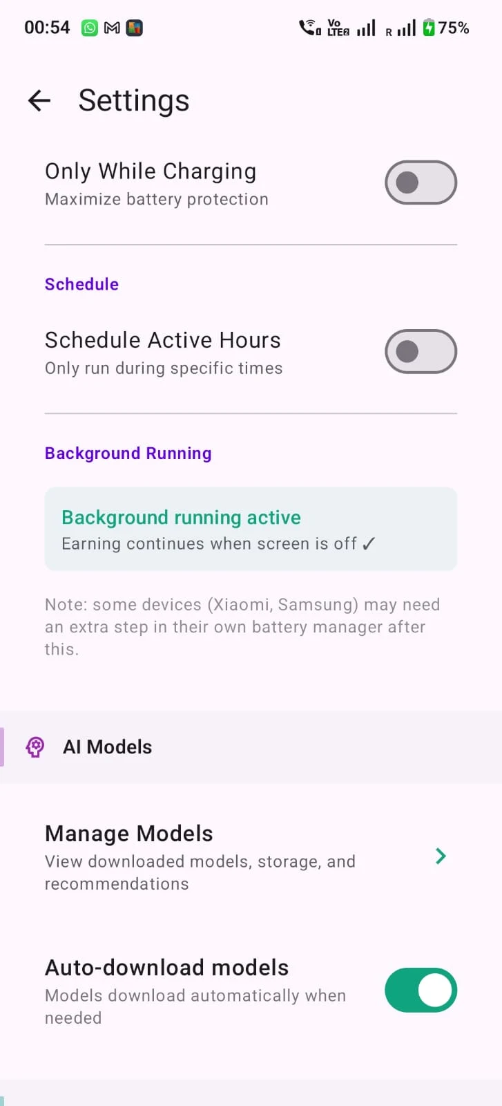 Nataris — Run AI, Earn Money screenshot